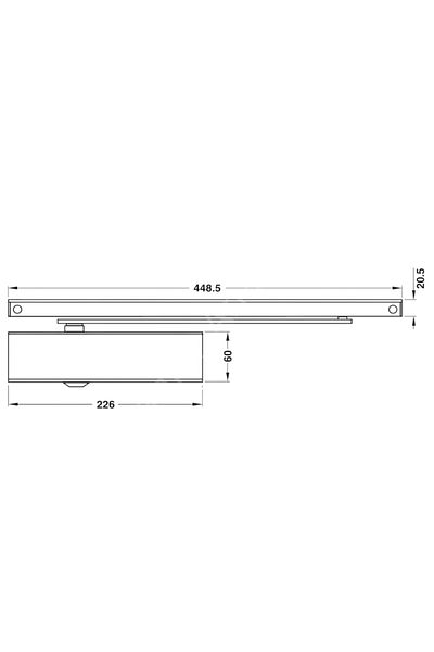 Geze Ts 3000 Hydraulic Door Closer Black
