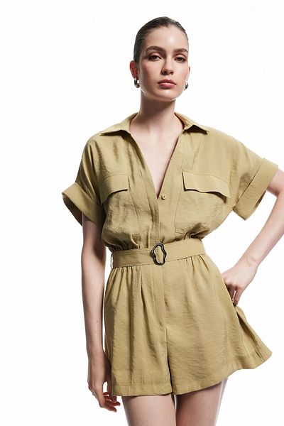 Koton Women's Jumpsuit 5Sak80323Ew879