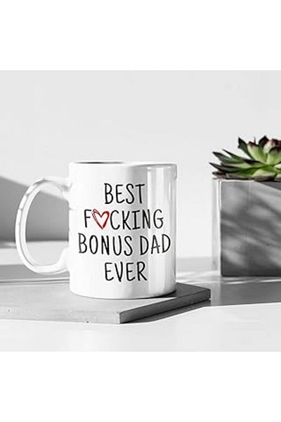 NETWORK ART Print Dore Bonus Dad Gifts, Fathers Day Gift, Gift for Stepdad, Stepdad Coffee Mug, Bonus Dad Prese