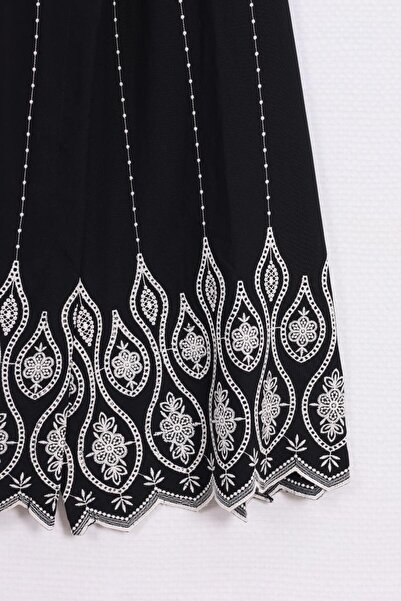 By Mare Style Black Long Double Breasted Tunic Dress