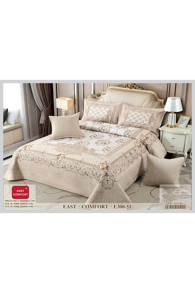 FIONNA.RO 5 Piece Velvet Duvet Cover Set - Royal Elegance