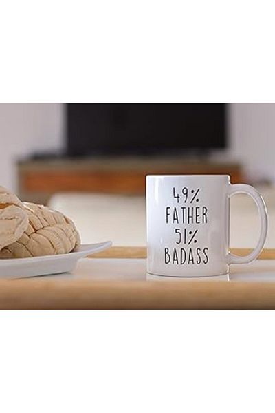 NETWORK ART Print Dore Dad Mug |   Father's Day Gift from Daughter, Gift for Dad, Funny Dad Gift, Funny Fathers D