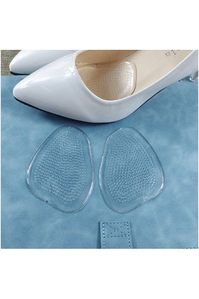 TTT Non-Slip Heeled Shoe Insoles Transparent 17Gr