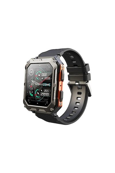 OEM Smartwatch C20Pro, Ecran 1.83 inch, apel Bluetooth, ritm cardiac, tensiune, IP68, Android 6.0, iOS 9