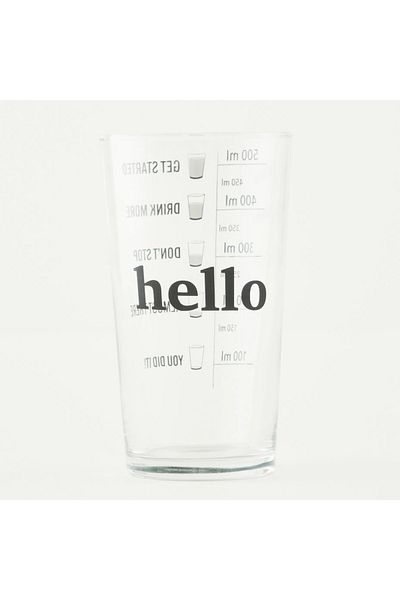 Bella Maison Hello Soft Drink Glass Black (570 Cc)