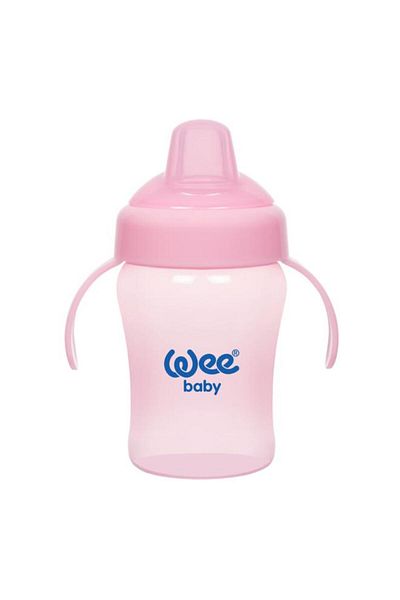 MBB ETİCARET W Baby Colorful Anti-Spill Anti-Colic Cup with Handle 240 ml 775