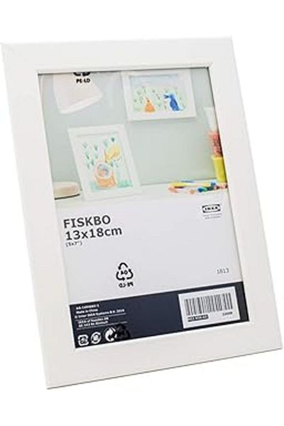 STOREMAX Sze Fiskbo Frame, White 13X18 cm New 1117038