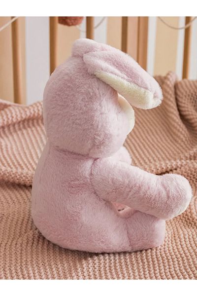 LC Waikiki Lcw Home Pink Plush Filled Rabbit Doll Throw Pillow 37 cm