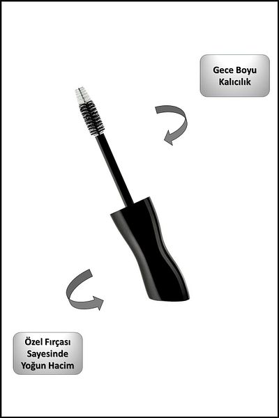 Deborah Milano 24 Ore Absolute Volume Lifting Black Mascara