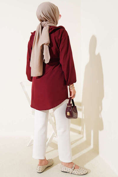 SHİROSA τουνίκ με διπλό γιακά