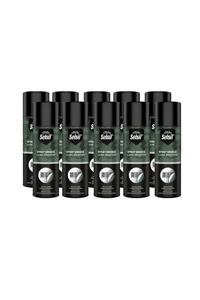 Selsil Etiket Sökücü Sprey 200 ml 10 Adet