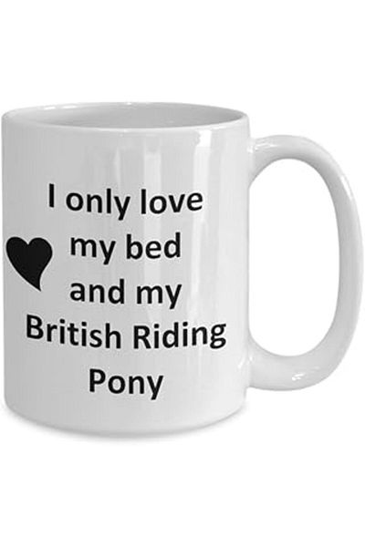 NETWORK ART Print Dore British Riding Pony Lover Mug - Pony Horse Pet - Love My British Riding Po- English K