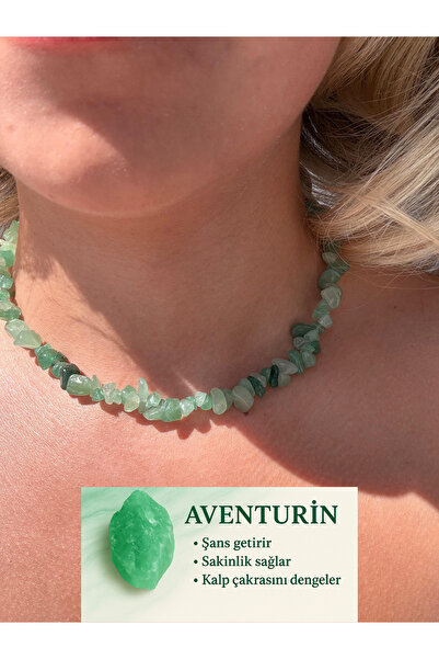 Vinlora Design قلادة من حجر الجمشت الطبيعي - منظف للطاقة السالبة، مجوهرات أني...