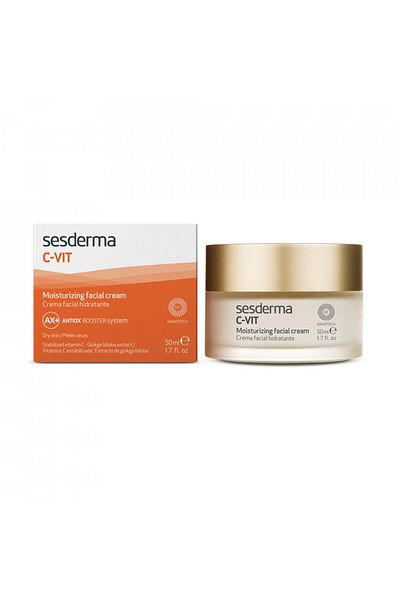 Sesderma C-Vit Moisturizing Cream for Dry Skin, Sesderma, Cream, 50 ml