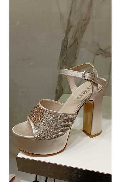 EREN SHOES BAG Pantofi de seară cu talpă platformă și curea la gleznă PLATO