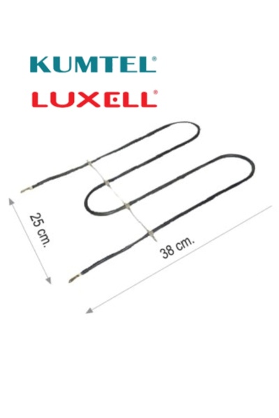 BALÇIK KOPYA - FIRIN REZİSTANSI KUMTEL-LUXELL M TİPİ FIRIN ISITICI GERGİ TELLİ 700 WATT
