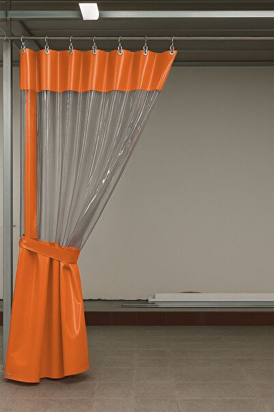 size ne lazım 0.80mm Transparent Auto Service and Wash Partition Curtain 12 Colors Height 200cm X Width 400cm