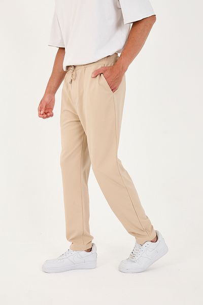 KAPHONE Men's Straight Leg Trousers with Back Pocket