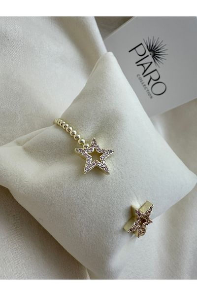 Piaro Collection Star shaped steel handcuff