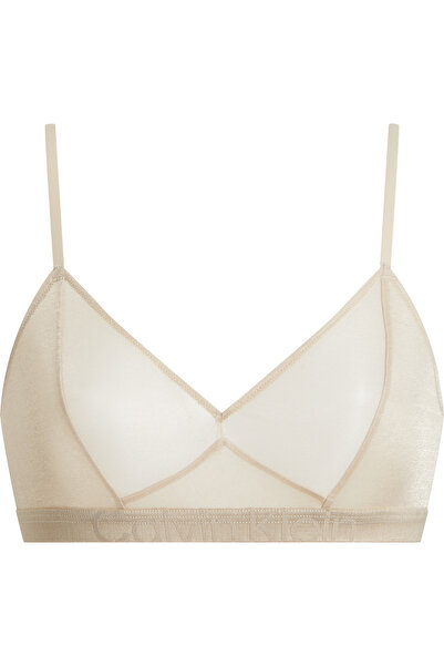 Calvin Klein UNLINED BRALETTE Kadın Bej Bralet