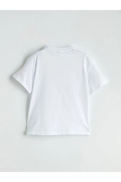LC Waikiki Lcw Kids White Crew Neck My Melody Printed Girls' T-Shirt