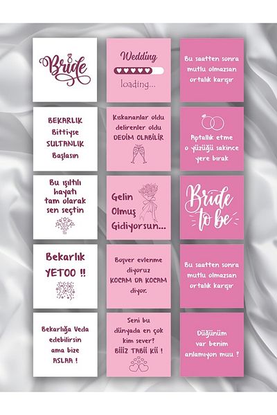 SEELENGLANZ 15 Fun Cards for Bachelorette Party
