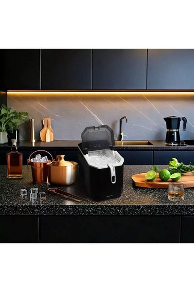 Klausberg Ice maker with LED panel, 1.2 L Klausberg KB7883, black