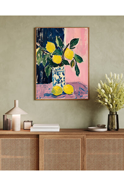 woodhomeworks Tek Parça Salon Ofis Dekor Tablo Ttk