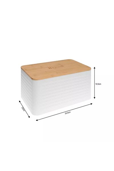 Klausberg Set of bread and food boxes white Klausberg KB7483