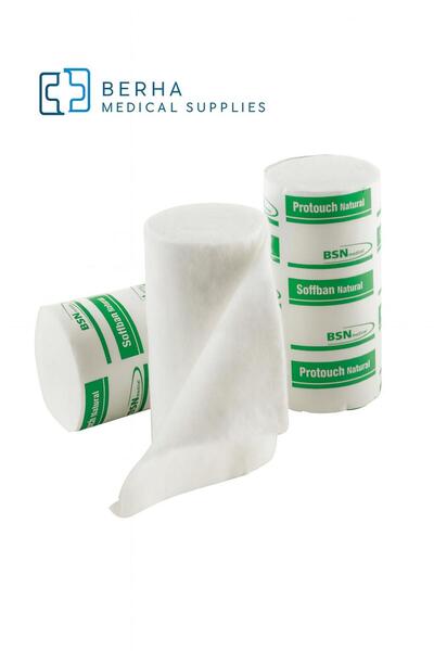 BSN Soffban Natural Alçı Altı Ve Lenf Ödem Bandajı Pamuğu 5 cm X 2,7m