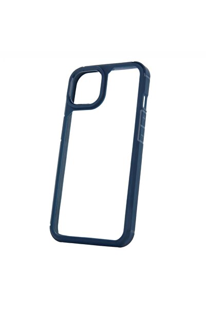 OEM Husa spate Color Shock pentru protectie Samsung Galaxy S23, cu rama albastra