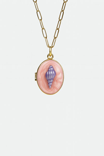 Venus Design Çelik Madalyon Deniz Kolye