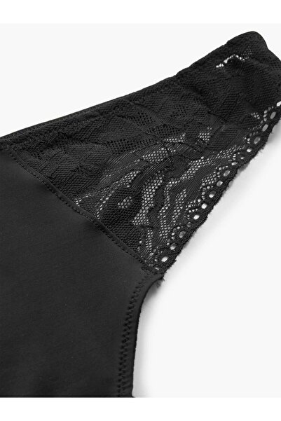 Calvin Klein THONG Kadın Siyah Tanga