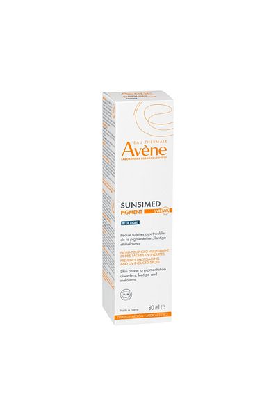 Avene Sunscreen cream SPF50+ Sunsimed Pigment, Avene, 80 ml
