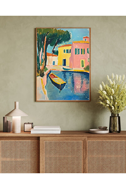 woodhomeworks Tek Parça Salon Ofis Dekor Tablo Ttk