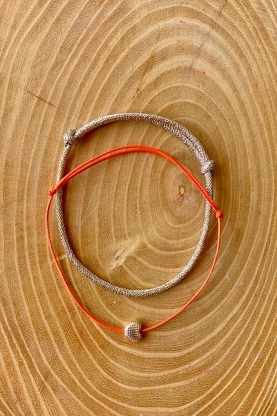 Shepidi 2-Piece Gold Rope and Heart-Shaped Anklet