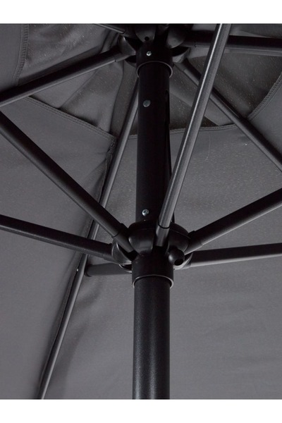 JYSK NAPPEDAM Parasol Ø250 dark grey