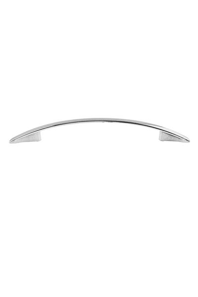OEM Maner din metal pentru mobilier, lungime 180 mm, MOB-66364, argintiu