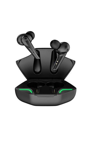 OEM Casti Wireless TWS Gaming Earphones G11, bluetooth V5.3, cu stat de incarcare, negre