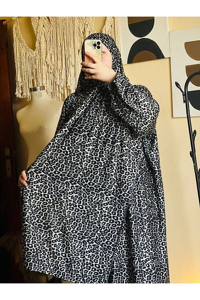 Genrics Tiger Butter Prayer and Reception Shroud, wide and comfortable, available in one size, suitable for weights from 70 to 120 kg