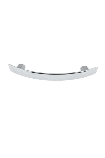 OEM Maner din metal pentru mobilier, lungime 130 mm, MOB-66358, argintiu