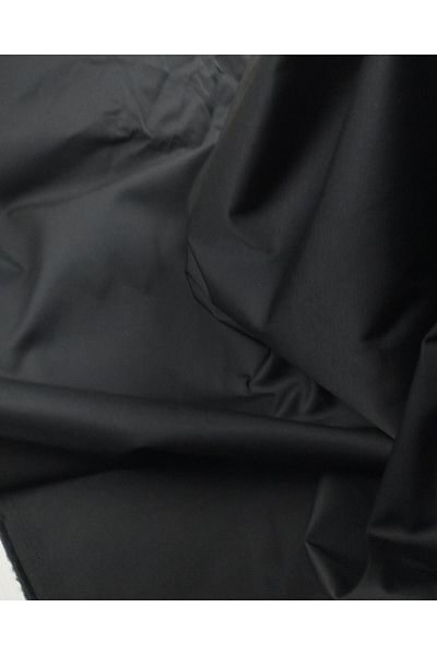 Kumaş Parça Telali Gabardine in Black Color (Width 150 cm X Length 195 cm)