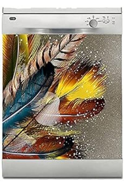 AMAZON TOHUM Dishwasher Sticker Coating White Goods Coating Moder Feather