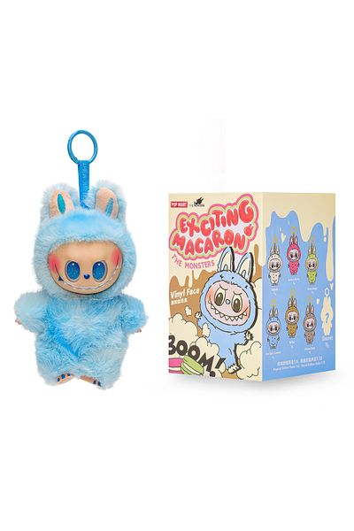 LABUBU Pop Mart Have a Seat, Exciting Macaron the Monsters, Biginto Energy , (1 Pcs)