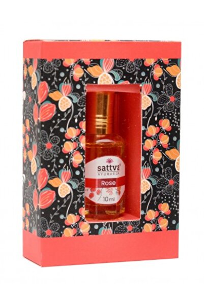 Sattva Ayurveda Ulei de parfum Trandafir,10ml - Sattva Ayurveda
