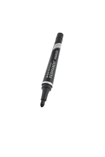 OEM Black permanent marker, THINK U100, with 1.5MM round tip, for writing on any surface