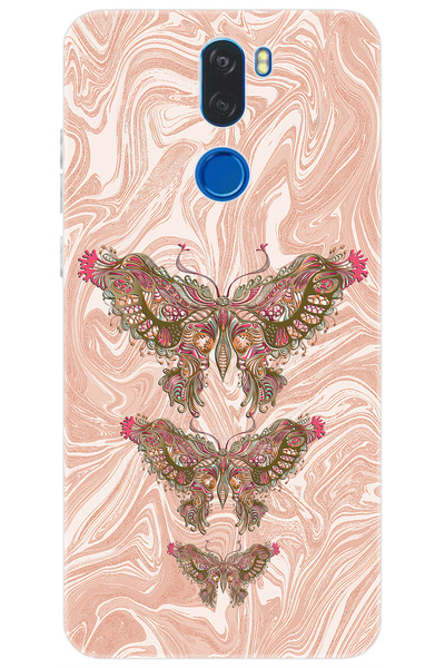 Vestel Venüs Z30 Uyumlu Kılıf Desen Baskılı Silikon Kelebek Resim STK:552 CP-...