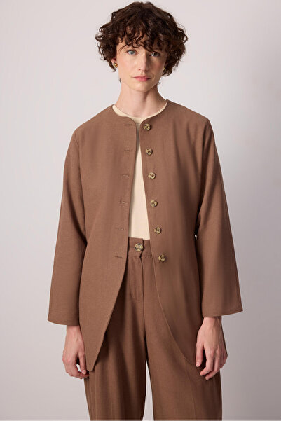 Touché Privé Biye Belted Viscose Jacket Pants Suit