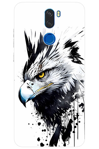 Vestel Venüs Z30 Uyumlu Kılıf Desen Baskılı Silikon Kartal Serisi STK:1008 CP...