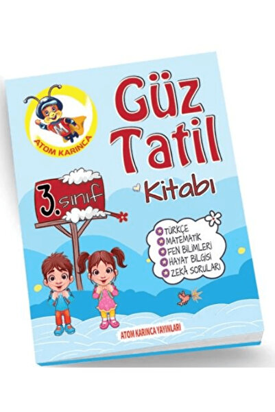 Genel Markalar 3. Sınıf Güz Ara Tatil Kitabı - 3 / Kollektif / Atom Karınca Y...
